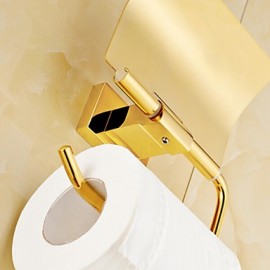Toilet Paper Holders, 1 pc Contemporary Brass Toilet Paper Holder Bathroom