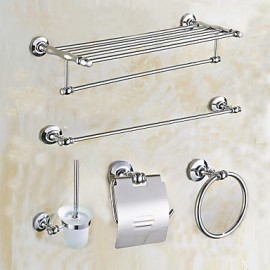 Bathroom Accessory Set, 1set High Quality Brass Bathroom Accessory Set Bathroom