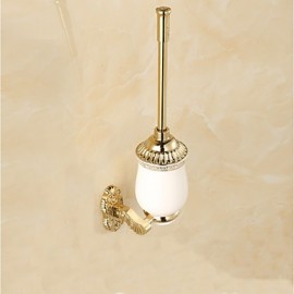 Toilet Brush Holder, 1set Multifunction Modern Metal Toilet Brush Holder Wall Mounted