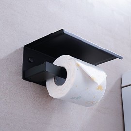 Toilet Paper Holders, 1pc High Quality Creative Modern Brass Toilet Paper Holder Bathroom Wall Mounted