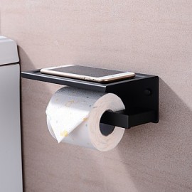 Toilet Paper Holders, 1pc High Quality Creative Modern Brass Toilet Paper Holder Bathroom Wall Mounted