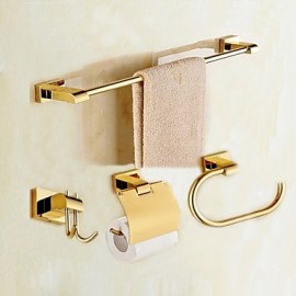 Bathroom Accessory Set, 1set High Quality Classical Modern Style Brass Bathroom Accessory Set Wall Mounted