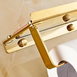 Toilet Paper Holders, 1 pc Contemporary Brass Toilet Paper Holder Bathroom