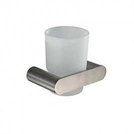 Toothbrush Holder, 1pc High Quality Traditional Stainless Steel Toothbrush Holder Wall Mounted
