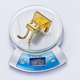 Robe Hooks, 1 pc Contemporary Brass Robe Hook Bathroom