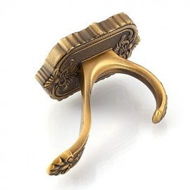 Robe Hooks, Multifunction Antique Brass Robe Hook Wall Mounted