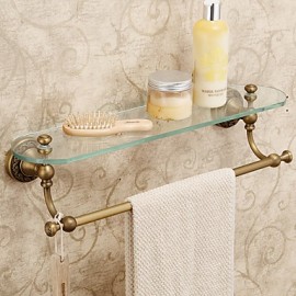 Bathroom Products, 1 pc Antique Brass Bathroom Shelf Bathroom
