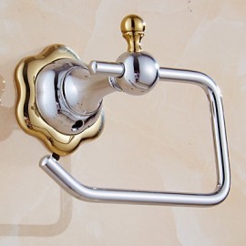 Toilet Paper Holders, 1 pc Contemporary Brass Toilet Paper Holder Bathroom