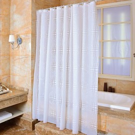 Shower Curtains Neoclassical PEVA Polka Dot Machine Made