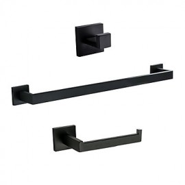 Bathroom Accessory Set, 1set Traditional Vintage Stainless Steel Bathroom Accessory Set Bathroom