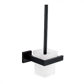 Toilet Brush Holder, 1 pc Traditional Vintage Stainless Steel Toilet Brush Holder Bathroom