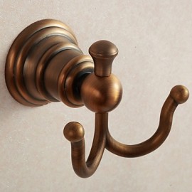 Robe Hooks, 1 pc Antique Brass Robe Hook Bathroom