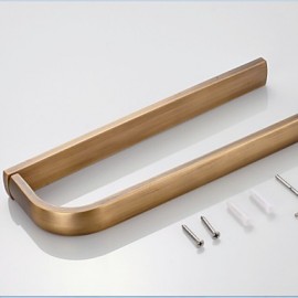 Towel Bars, 1 pc Contemporary Brass Towel Bar Bathroom