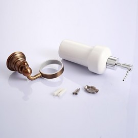 Soap Dispensers, 1 pc Antique Stainless Steel Soap Dispenser Bathroom