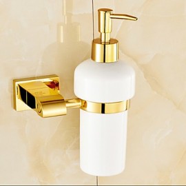 Soap Dispensers, 1 pc Contemporary Brass Soap Dispenser Bathroom