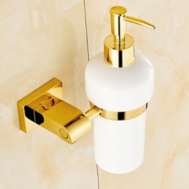 Soap Dispensers, 1 pc Contemporary Brass Soap Dispenser Bathroom