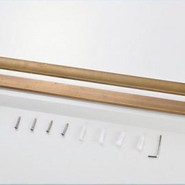 Towel Bars, 1 pc Contemporary Brass Towel Bar Bathroom