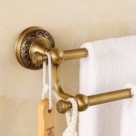 Towel Bars, 1 pc Antique Brass Towel Bar Bathroom
