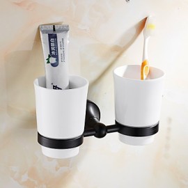 Towel Bars, 1 pc Antique Brass Toothbrush Holder Bathroom