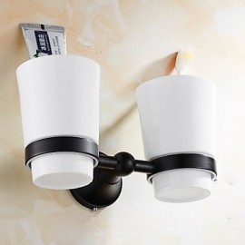 Towel Bars, 1 pc Antique Brass Toothbrush Holder Bathroom