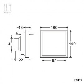 Drains, 1 pc Modern Brass Drain Bathroom
