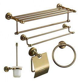 Bathroom Accessory Set, High Quality Antique Aluminum Bathroom Accessory Set Wall Mounted