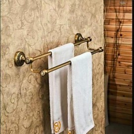 Towel Bars, 1 pc Antique Brass Towel Bar Bathroom