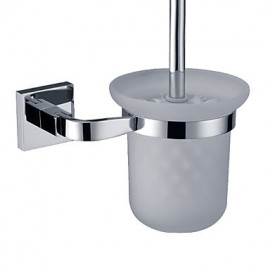 Toilet Brush Holder, 1pc High Quality Contemporary Brass Toilet Brush Holder