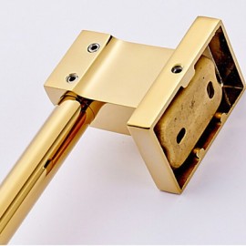 Towel Bars, 1 pc Contemporary Brass Towel Bar Bathroom