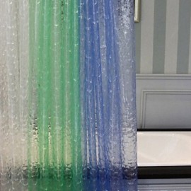 Shower Curtains, 1pc Shower Curtains Pure PEVA Waterproof Bathroom