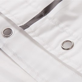 Shower Curtains Modern PEVA Plaid Machine Made