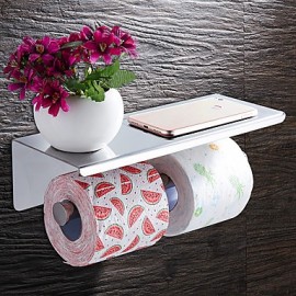 Toilet Paper Holders, 1 pc Modern Modern Contemporary Stainless Steel Toilet Paper Holders Bathroom