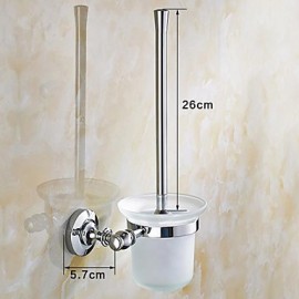 Towel Bars, 1 pc Antique Brass Stainless Steel Toilet Brush Holder Bathroom