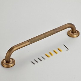 Bathroom Products, 1pc High Quality Antique Brass Bathroom Shelf