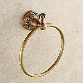 Towel Bars, 1 pc Contemporary Brass Stainless Steel Towel Bar Bathroom