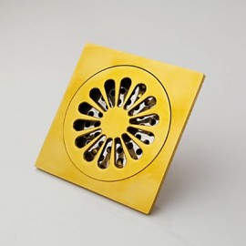 Drains, 1 pc Neoclassical Brass Drain - Bathroom