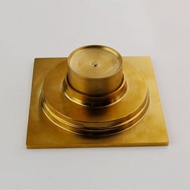 Drains, 1 pc Neoclassical Brass Drain - Bathroom