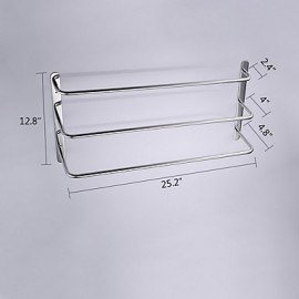 Towel Bars, 1pc High Quality Contemporary Stainless Steel Towel Bar