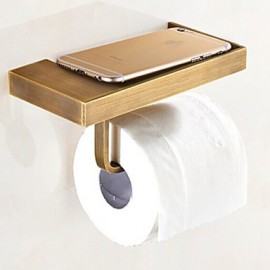 Toilet Paper Holders, 1 pc Antique Brass Toilet Paper Holder Bathroom