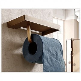 Toilet Paper Holders, 1 pc Antique Brass Toilet Paper Holder Bathroom