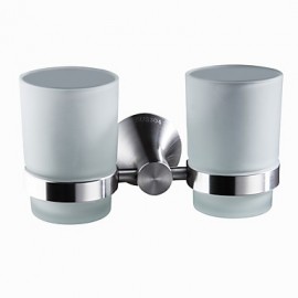 Toothbrush Holder, 1 pc Modern Stainless Steel Toothbrush Holder Bathroom