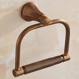 Toilet Paper Holders, 1 pc Antique Brass Toilet Paper Holder Bathroom