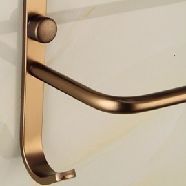 Towel Bars, 1 pc Contemporary Aluminum Zinc Alloy Bathroom Shelf Bathroom