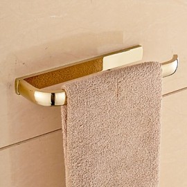Towel Bars, 1 pc Contemporary Brass Towel Bar Bathroom