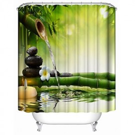 Shower Curtains Contemporary Polyester Novelty Waterproof
