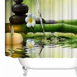 Shower Curtains Contemporary Polyester Novelty Waterproof