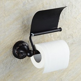 Toilet Paper Holders, 1pc High Quality Neoclassical Brass Toilet Paper Holder Wall Mounted
