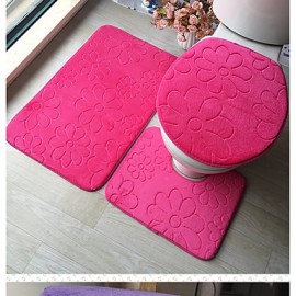 Mats & Rugs, 1pc Modern Area Rugs Flannel Contemporary Bathroom Easy to clean