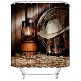 Shower Curtains Contemporary Polyester Novelty Waterproof