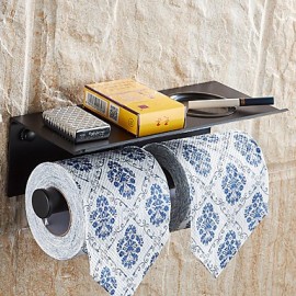 Toilet Paper Holders, 1pc High Quality Modern Metal Toilet Paper Holder Wall Mounted
